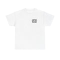 White t-shirt printed with "I was born in october. that's why my life is FALLing apart".